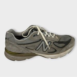New Balance 990v4 Size 14 M990GL4 Gray Made In USA Gray Suede Classic Fair‎ Cond